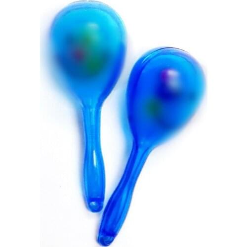 2 pc Mini Plastic Maracas 7cm Kids Fiesta Party Goody Loot Bag Filler Birthday Favour Toy Supply novelty Pinata prize gift Cake