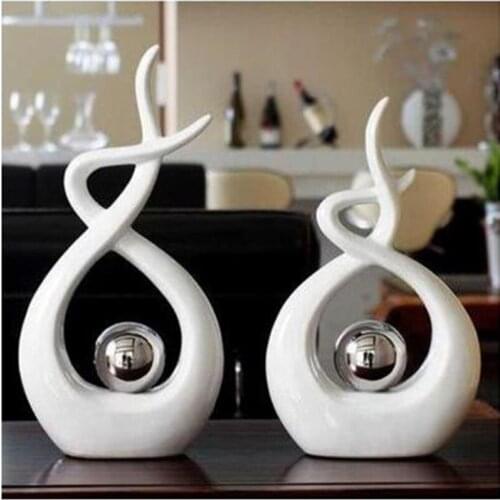 2020 modern ceramic crafts, creative European art, home office restaurant bar table decoration, business gifts