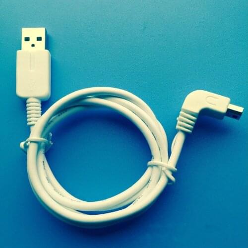 50pcs/lot USB Charger Cable for WII U Game consoles