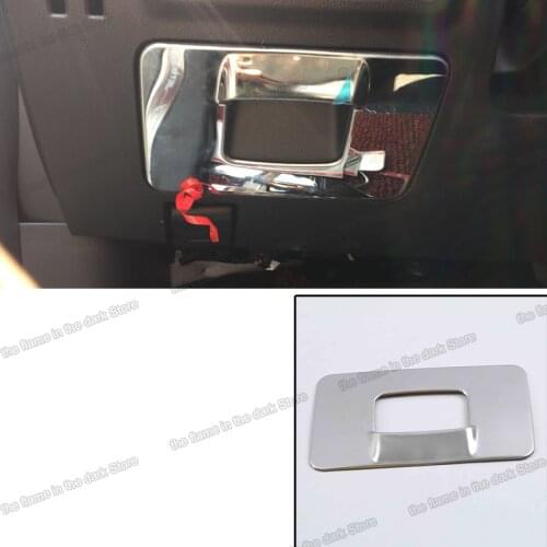 Lsrtw2017 Stainless Steel Car Driver Side Storage Box Panel Trims for Jetour X70 X70s 2018 2019 Accessories Auto Styling