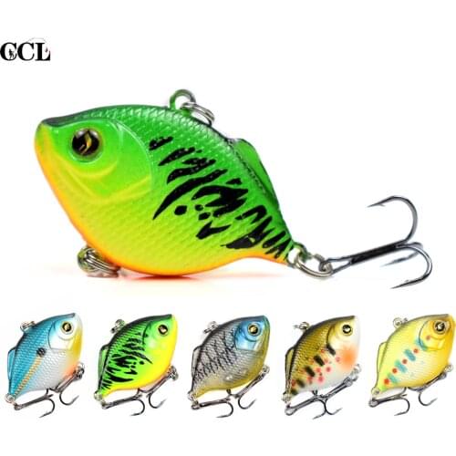 CCLTBA Super Vibe Lure Small Vibration 40MM 8.5G fishing lure Sinking Vib bait Rattle Mini VIB lure bait Hot Sale