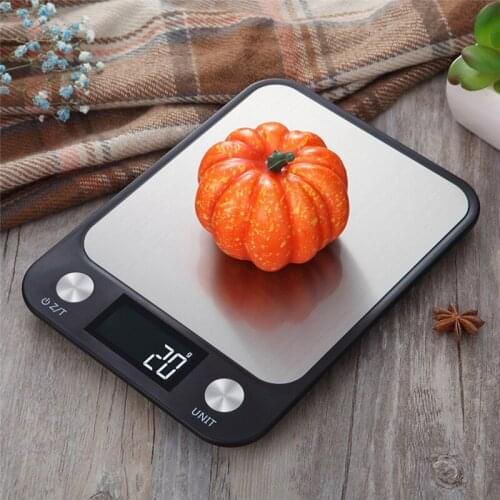Digital Kitchen Food Scale Specificatio 10kg/5kg Stainless Steel Weighing Postal Electronic Scales Measuring Tool Weight Balance
