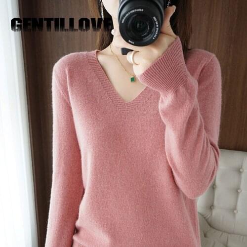 Женские кашемировые пуловеры GENTILLOVE China At AliExpress