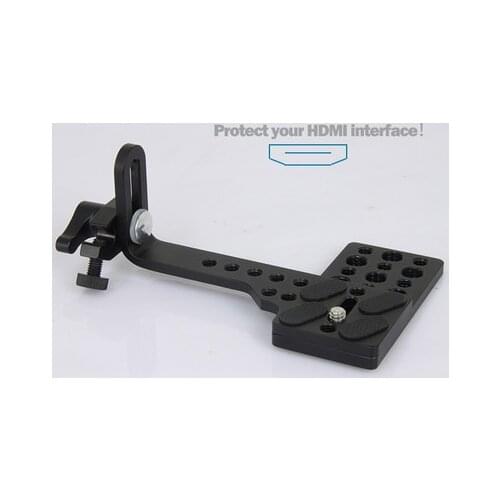 HDMI Saver Cable Lock Clamp Mount Cheese Plate fr Jib Crane Camera LCD Monitor