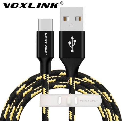 VOXLINK USB Type C Cable 1m Fast Charging Sync Data USB Type-C cable For xiaomi mi5 One Plus 2 ZUK Z1 Huawei samsung USB C Cable