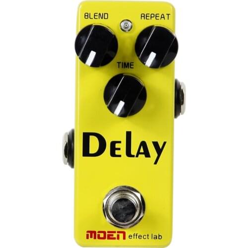 MOEN Electric Guitar Effect Pedal DELAY Mini Size