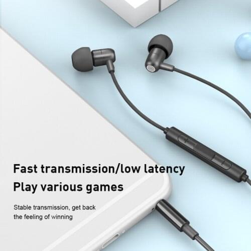 3.5mm Metal Wired In-Ear Headsets With Microphone Mini Sleep Headphones Stereo Sound Heavy Bass Earbud Headphones For Smartphone