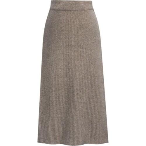 NUFASLOS Knitted Pencil Skirts