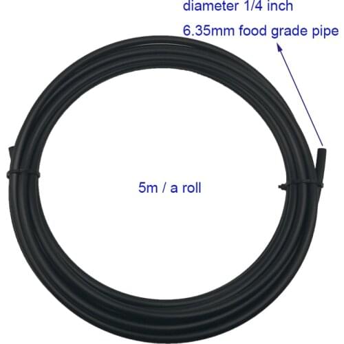 5m Plastic Hose 6mm Low Pressure Mist Spray System Soft Tube for Agriculture Irrigation Water Pipe