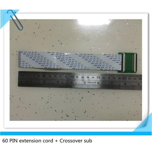 FFC FPC flat flexible cable 0.5mm pitch 60 pin Crossover sub Length 200 mm