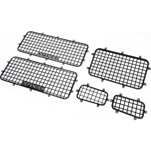 TRX4 T4 Metal Window Mesh Protective Net for 1/10 RC Crawler Car Trx-4 Trx 4 Accessories Spare Parts 5PCS /lot