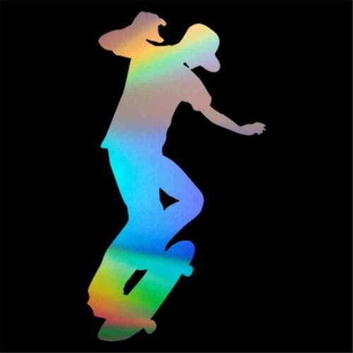 Funny Skateboarding Extreme Sports Car Motorbike Wall Home Glass Window Door Sticker Vinyl Decal Decor Gift