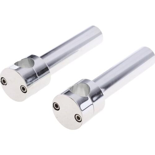 Motorcycle Handlebar Handle Bar Riser Clamp Kit Chrome Billet for Dirt Pit Bike ATV