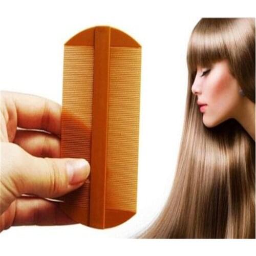 1Pc Double Side Comb Sided Head Lice Comb Protable Fine Tooth Head Lice Flea Nit Hair Combs for Styling Tools Hair Comb