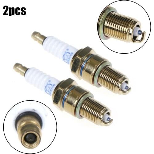 2pc Spark Plug For HONDA GX120 GX160, GX200, GX240 GX270 GX340, GX390 GX620, GXV160 Trimmer Mower Parts Garden Repair Tools