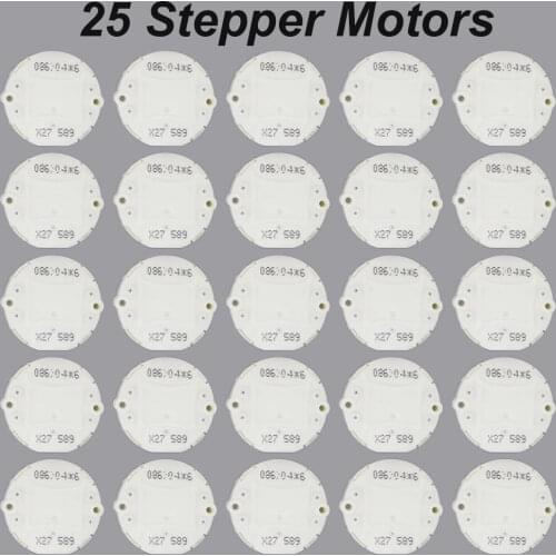 25P/lot X27 589 Steper Motor For Ford Mustang Stepper Motor Speedometer Gauge Santana 3000 LaCrosse xc5 x15 x25 X27.589