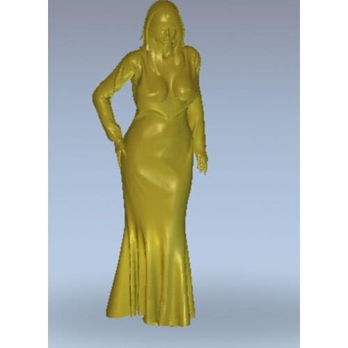 3d model relief for cnc or 3D printers in STL file format Lady28