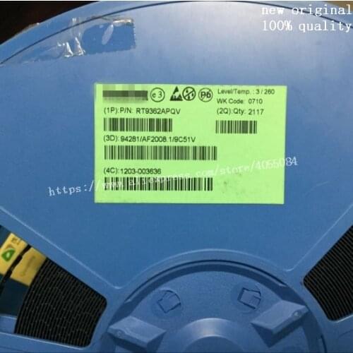 5PCS RT9362APQV RT9362A RT9362 AK-9C Brand new and original chip IC