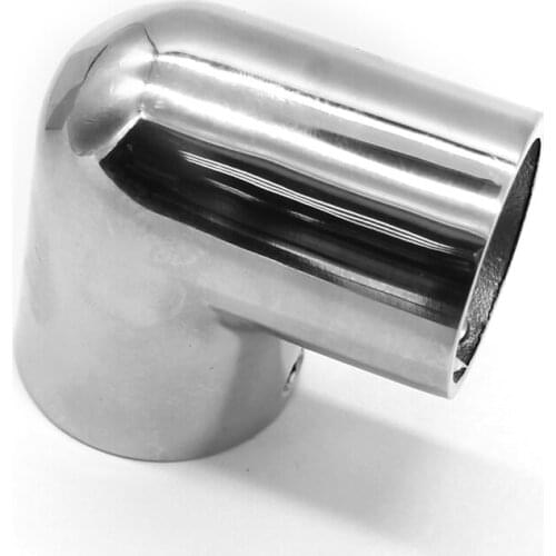 90 Degree Elbow -1" Tubing Marine Boat Hand Rail Fitting Boat Parts Accessories Precision cast 316 marine grade stainless steel