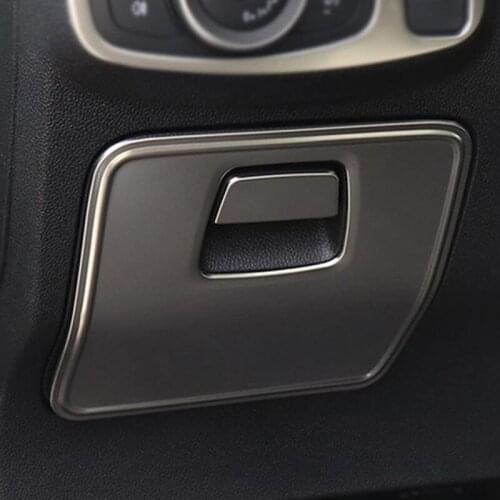Car glove box compartment handle trim moulding stickers for Ford Focus 2019 2020 accessories carstyling