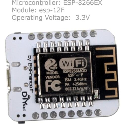 DIYmall MiniDK 4M Lua WIFI Development Board 0.96'' OLED IIC for Arduino IOT DIY0034+FZ1109-DIY