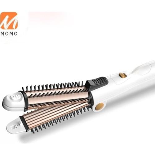 Electric Hair Curlers Dual-Use Inner Buckle Short Hair Curler Hair Straightener Lazy Mini Splint Does Not Hurt Hair Anion