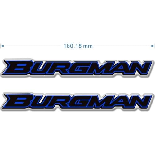 Motorcycle Emblem Badge Logo Decals Scooter Stickers For Suzuki Burgman AN125 AN200 AN400 AN650 125 200 400 650 2018 2019 2020