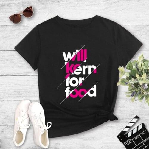 T-shirts Harajuku Womens Tops Casual Cotton T-shirt Summer Top Letter Printing Short Sleeve T Shirt Plus Size