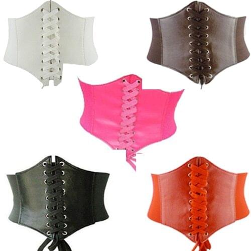2021 Fashion Trend Women Body Shaper Buckle Wide Waistband Waist Belt Underbust Corset Belt New Accessories Body Building