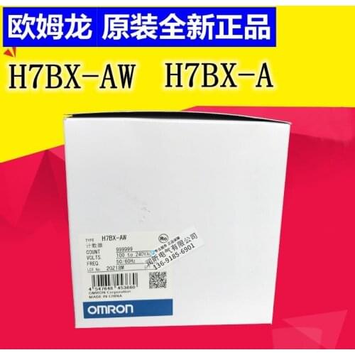 Original OMRON electronic counter (DIN72 × 72) H7BX-A / H7BX-AW / H7CX-R11-N