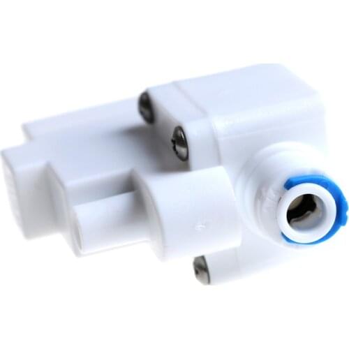 RO Water Tank High Pressure Switch Normally Close One Pole 1/4" OD Hose Connection Reverse Osmosis System With Crimp Terminal