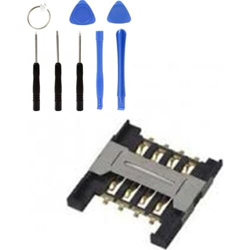 SIM Card Connector sim Socket Holder SIM Card Slot Socket Repair Kit Gift FOR Htc DESİRE 300