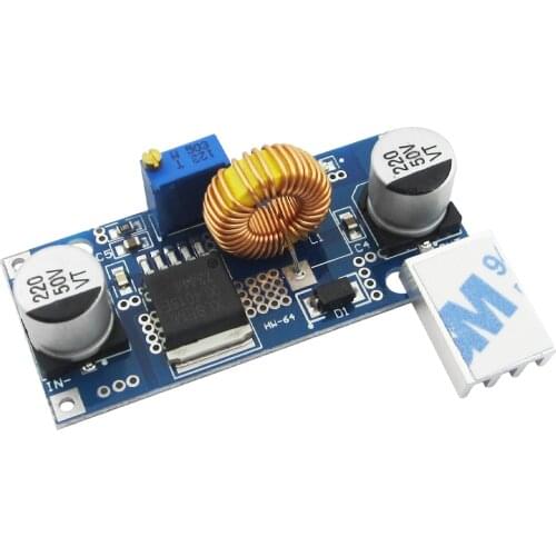 New 10PCS 5A XL4015 DC-DC Step Down Adjustable Power Supply Module Lithium Charger