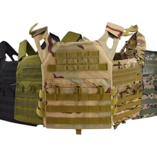 Hunting Tactical Vest Military Molle Plate Carrier Magazine Airsoft Paintball CS Outdoor Protective Lightweight Vest Z510