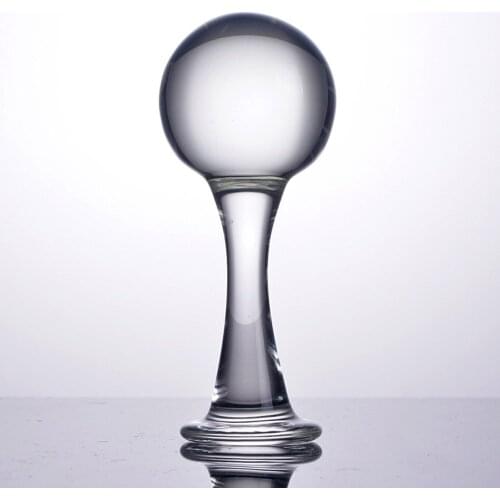 Glass Anal Plug Big Crystal Butt Plug Sex Toys for Women Men Gay Anus Dilator Anal Balls Prostate Massager Adult Product Sextoys