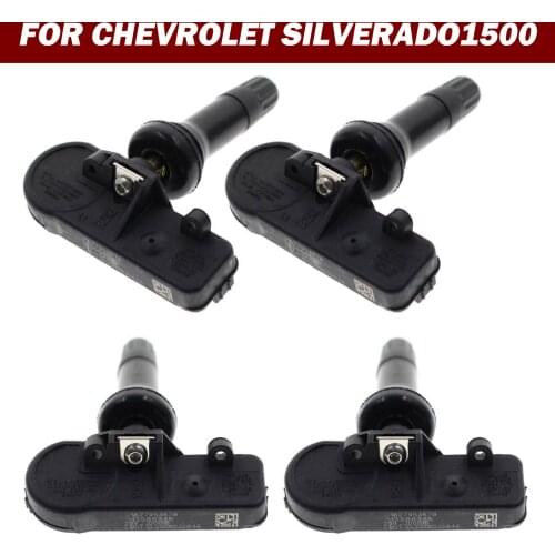4PCS TPMS Tire Pressure Monitoring Sensor 13598771 For Chevrolet Silverado1500 Car Tire Pressure Monitor Sensor