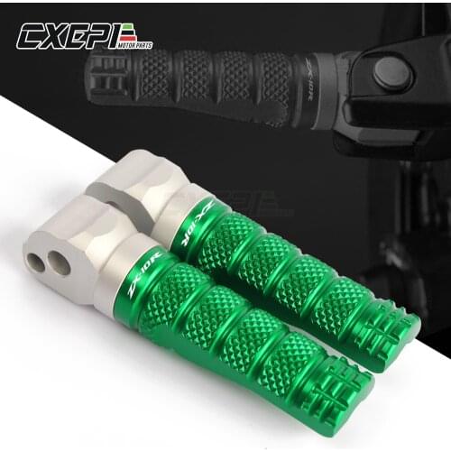 For Kawasaki ZX10R 2008-2009 2010 2011 2012 2013 2014 2015 2016 2017 2018 Motorcycle Rear Foot Pegs Rests Passenger Footrests