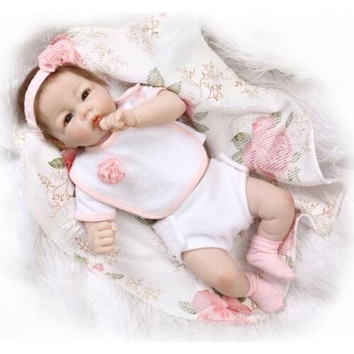 NPK New Style Soft Silicone Model Cute Baby Doll Mothers Yuesao Training Props Stable Supply