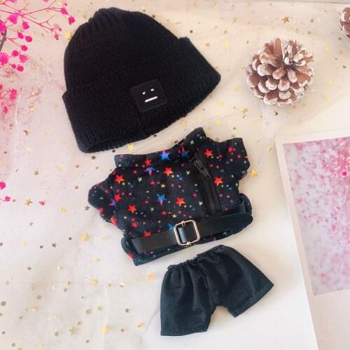 [MYKPOP]KPOP Dolls Clothes & Accessoiress: 3pcs Set for 20cm Dolls(without doll) KPOP Fans Collection SC21031411