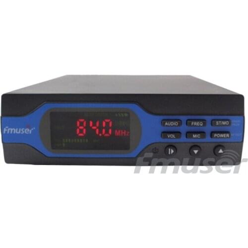 FMUSER NEW 1W FM Transmitter FM radio broadcaster 50usd/70us Pre-emphasis 0-1w Power Output Adjustable FU-X01A