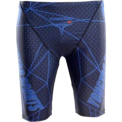 New male swimming trunks professional athletes sport swimming pants quick-drying swimwear for men Free Shipping
