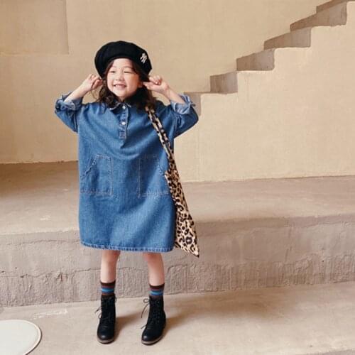 Girl Dress Kids Baby Gown 2021 Stright Warm Winter Autumn Toddler Princess Outwear School Uniform Dresses Children Clothing