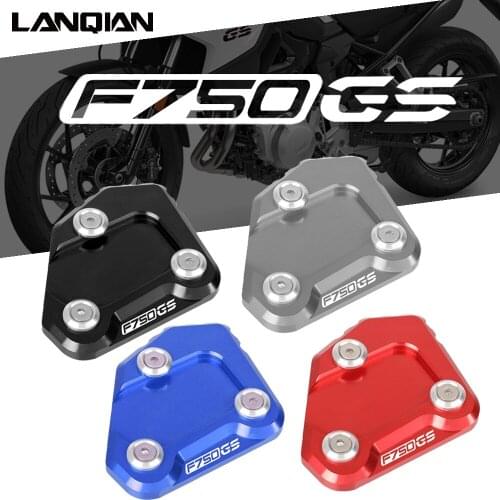 Motorcycle Kickstand Side Stand Enlarge For BMW F750GS F850GS F 750 GS F 850 GS ADVENTURE ADV 2018 2019 2020 2021 Accessories