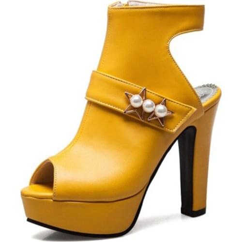 Big Size 1 ladies summer platform sandals women shoes woman The fishs mouth Thick with sandals