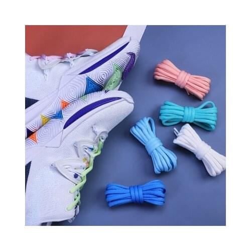 6mm 22color Sports Shoes Laces Shoe Off White Elasticity Round Shoelaces Hiking Shoe Laces Offwhite Shoe Shoelaces Accessories