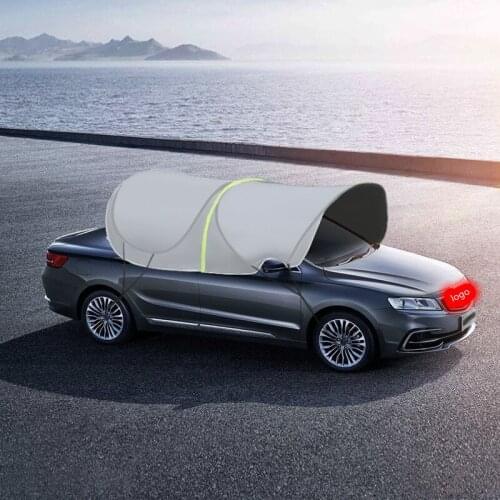 Sunshade roof folding clothing cover universal clothing film cover clothing half cover rain-proof heat-insulating sunshade