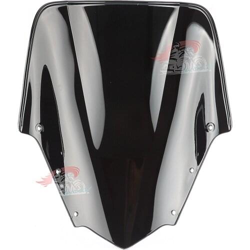 Motorcycle Windshield Windscreen For Yamaha FZ1S 2006-2011 07 08 09 10 Black New