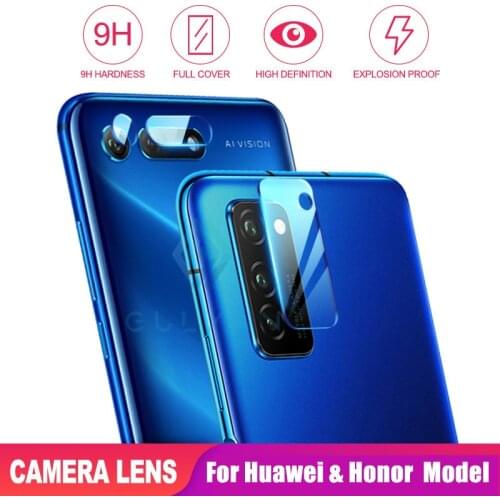 Lens Protective Glass Film For Huawei Mate 20 P30 Lite Nova 5 5i 5T 6 Screen Protector For Honor 9X 10 20 Pro Full Cover Film