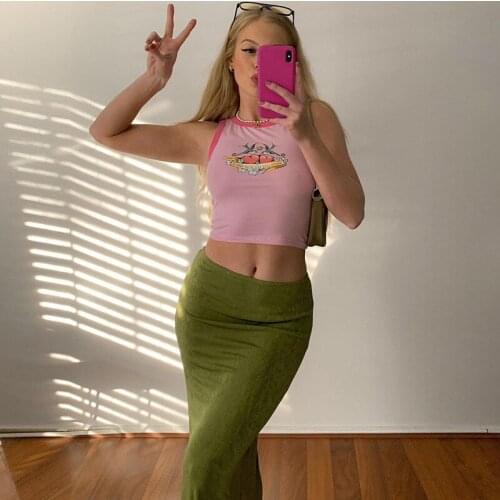 2021 Women’s Casual High Waist Tight Skirt Summer Personality Solid Color Stretch Long Skirt