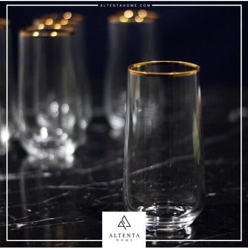 Altenta Gold Gilt Cup 6 Piece Set